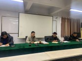 興建咨詢公司召開月底工作會議