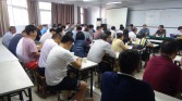 公司開展施工安全和揚(yáng)塵防治培訓(xùn)