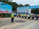湛河體育公園項目組織夏季防汛演練
