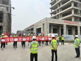 冷鏈物流園項目高空墜落應(yīng)急演練